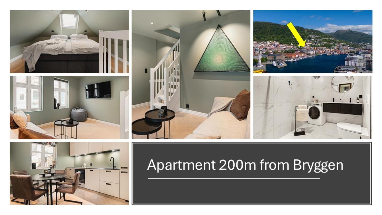 Bryggen // Floyen Apartments ベルゲン エクステリア 写真